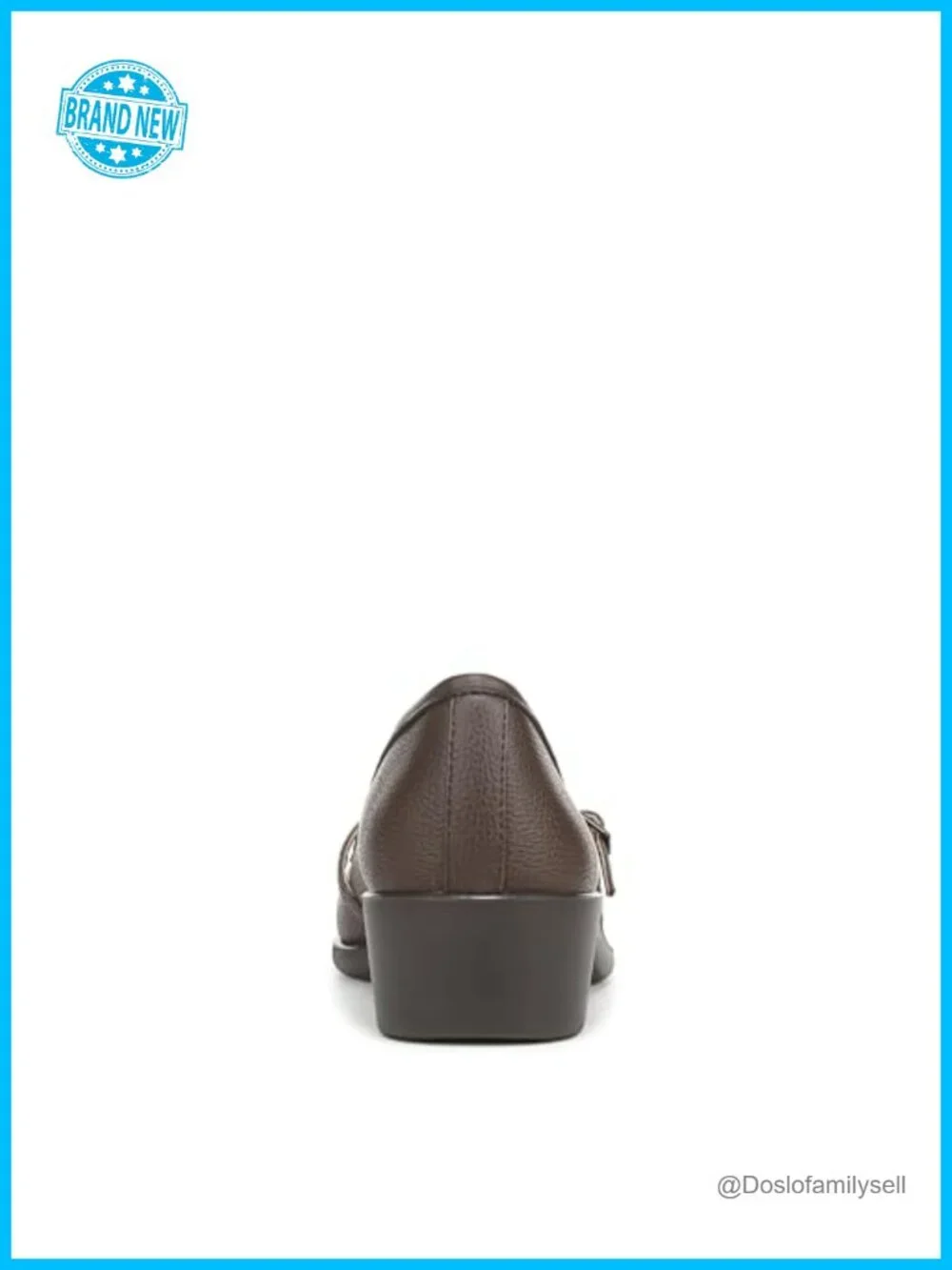 Mary Jane Flats with Cushioned Arch Support & 1.625 inch Wedge Heel